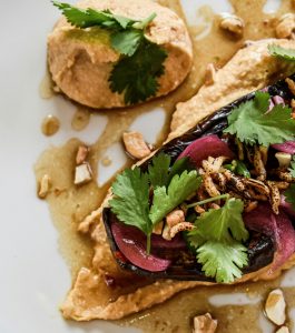 Roasted beetroot & babaganoush