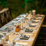 Dining alfresco set up