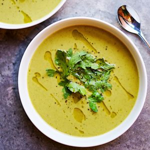 Celeriac & parsley veloute