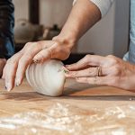 Croissant making rolling